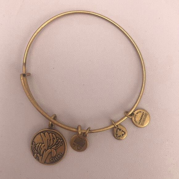 Alex and Ani Sister Bangle - Picture 2 of 3